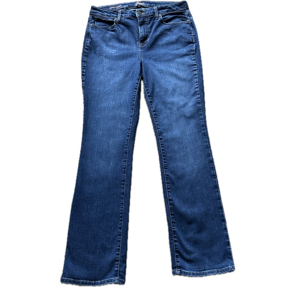 NYDJ Marilyn Pull-On Straight Jeans | Women's 6 | Lift Tuck Slimming Denim